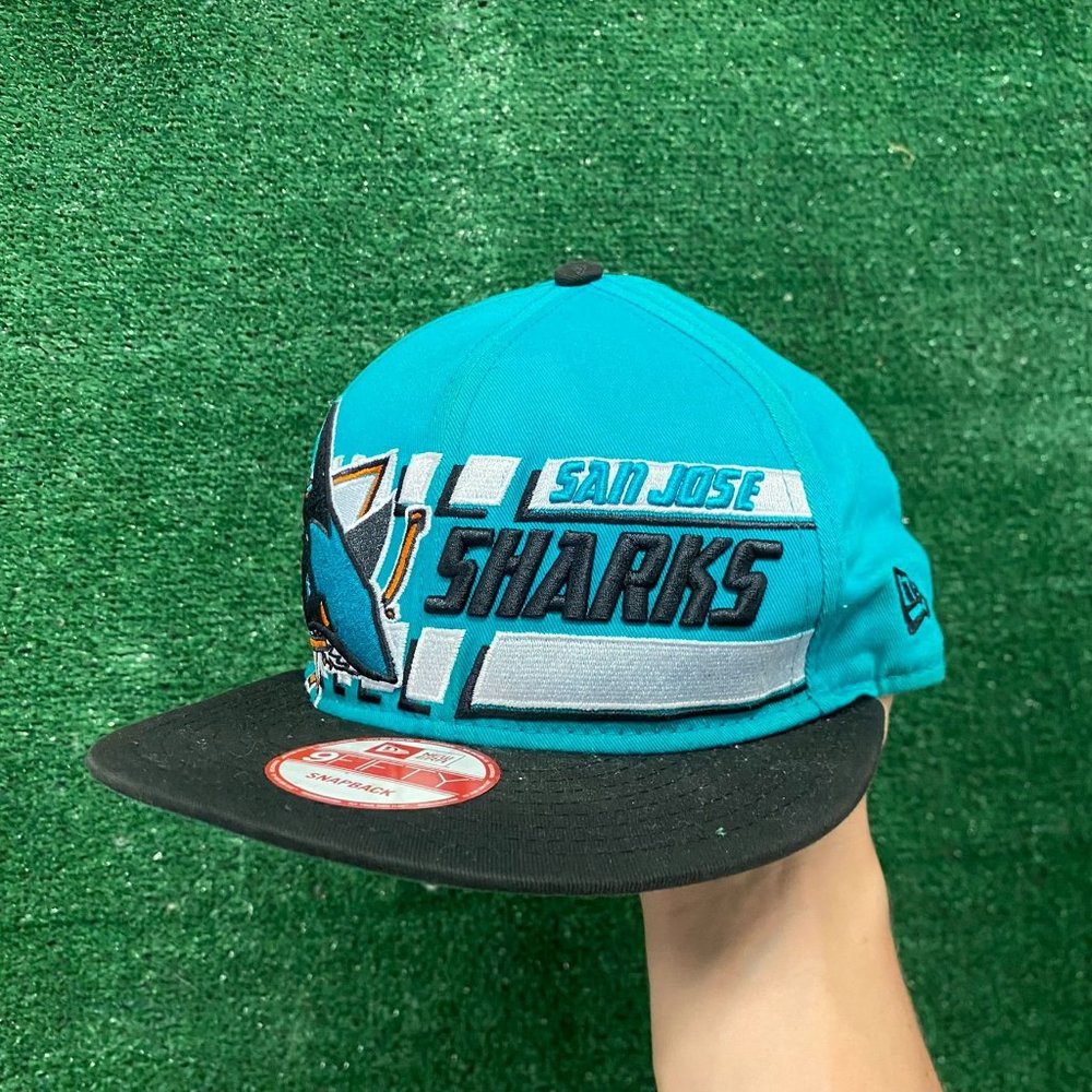 San Jose Sharks Vintage NHL Sports New Era Snapback Cap Hat